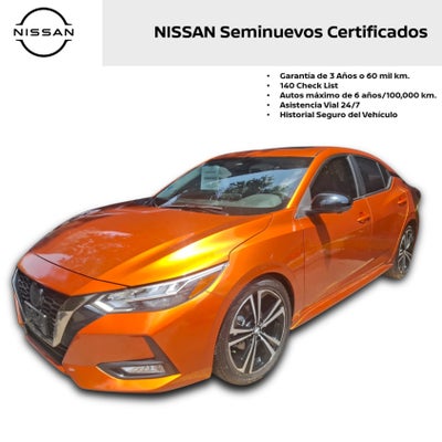 2023 Nissan SENTRA 4 PTS SR CVT AAC ASTOS DEPORTIVOS BOSE QC F LED RA-18