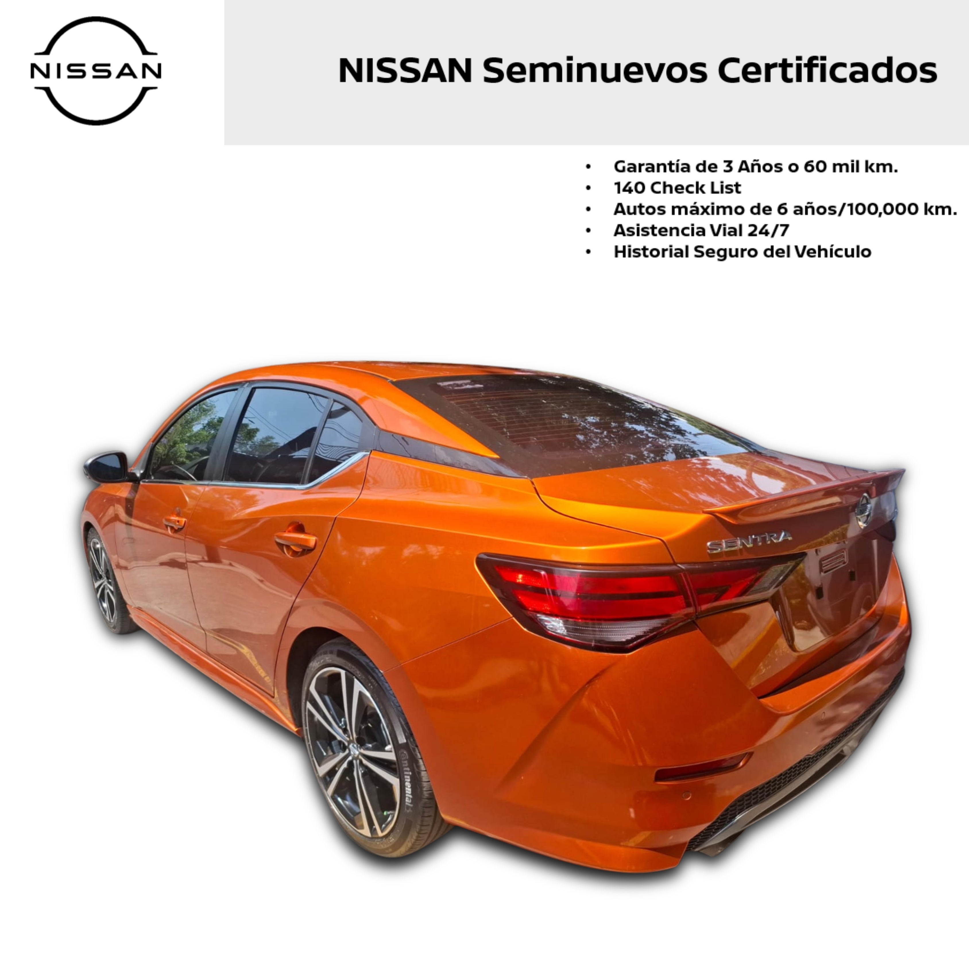 2023 Nissan SENTRA 4 PTS SR CVT AAC ASTOS DEPORTIVOS BOSE QC F LED RA-18