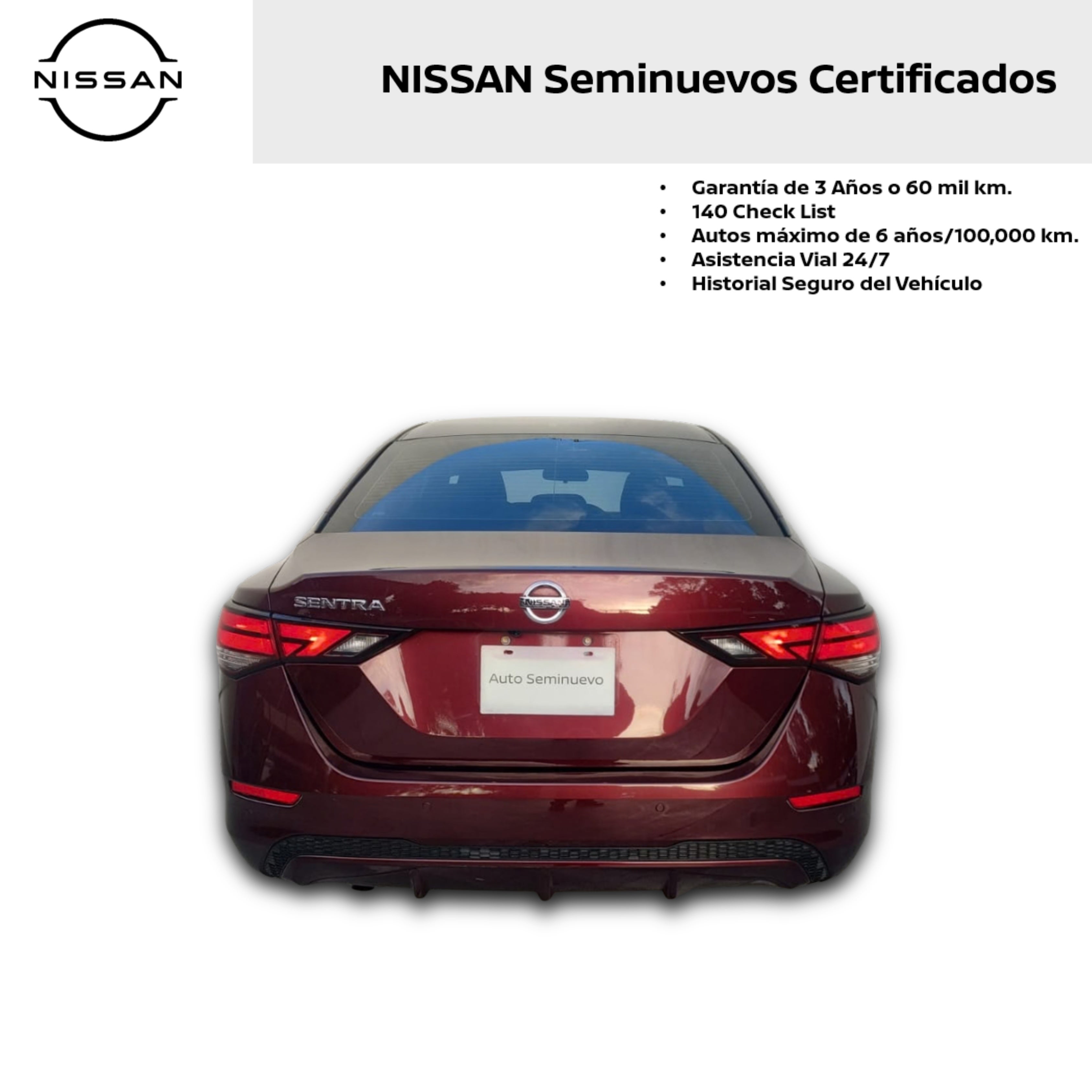 2023 Nissan SENTRA 4 PTS ADVANCE CVT AAC F NIEBLA RA-16