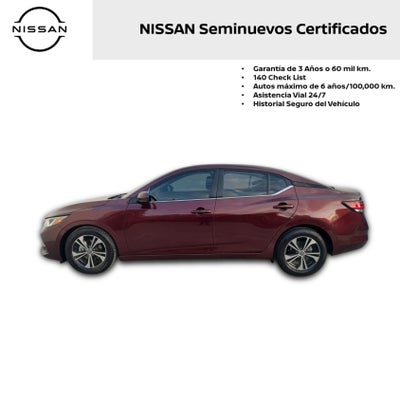 2023 Nissan SENTRA 4 PTS ADVANCE CVT AAC F NIEBLA RA-16