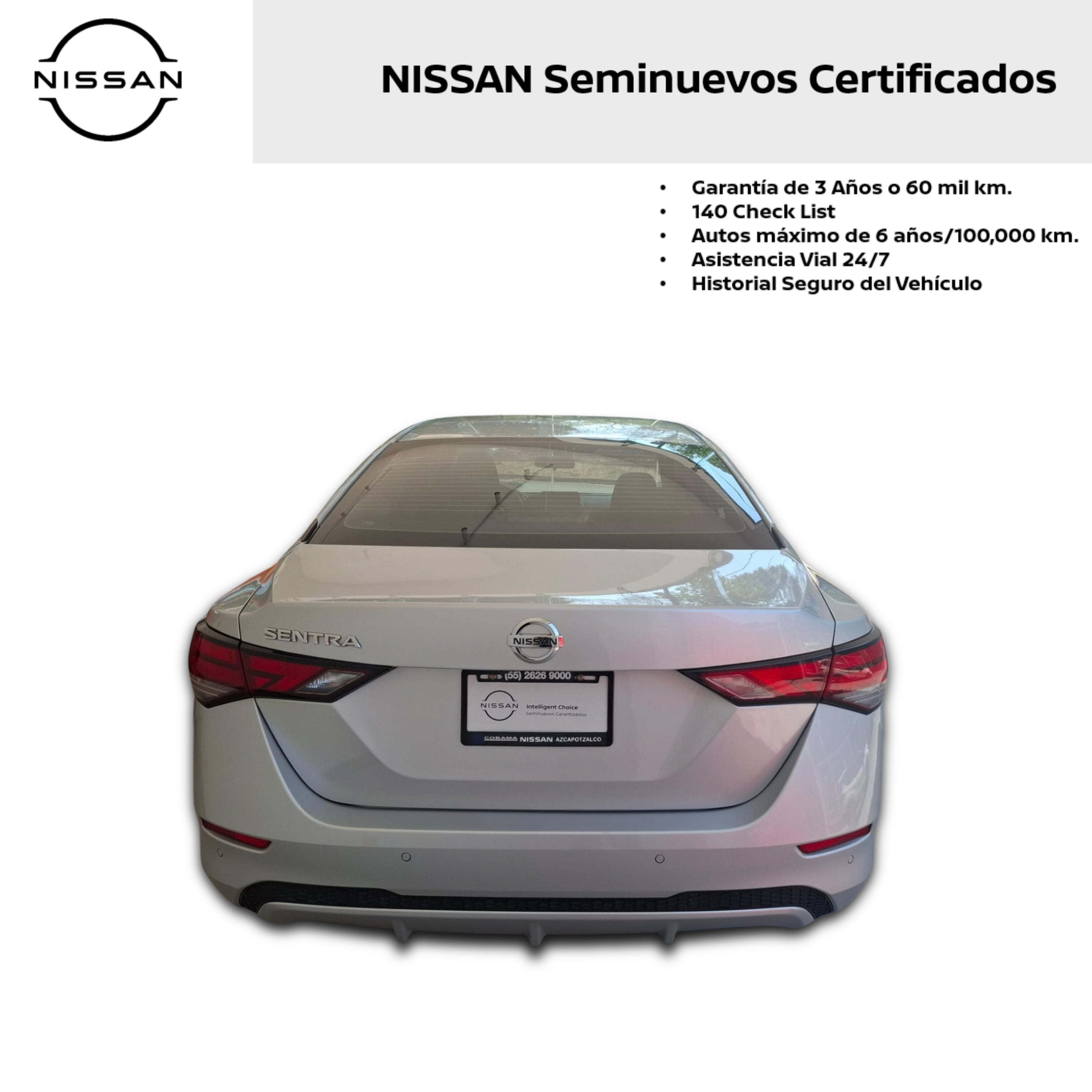 2023 Nissan SENTRA 4 PTS ADVANCE CVT AAC F NIEBLA RA-16
