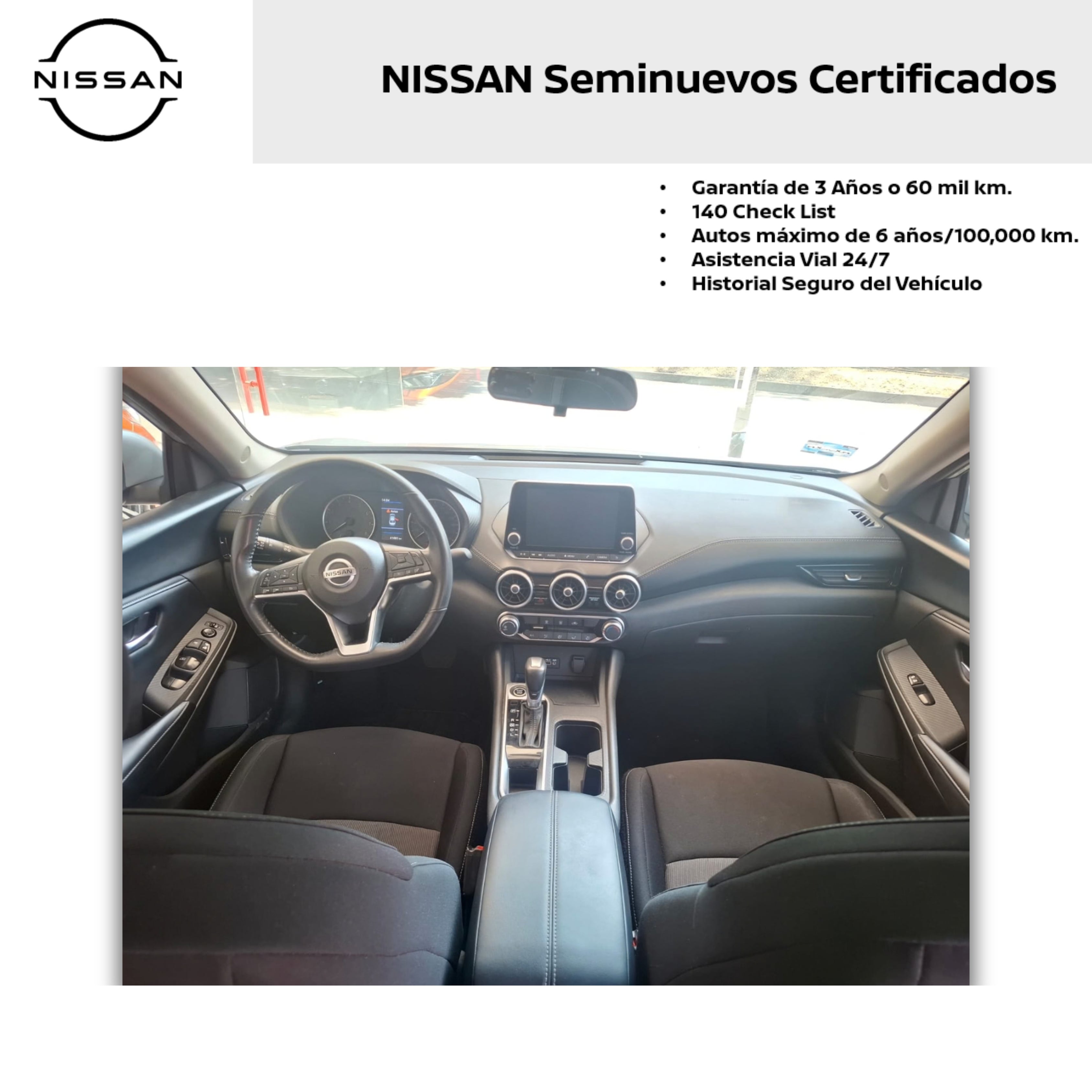 2023 Nissan SENTRA 4 PTS ADVANCE CVT AAC F NIEBLA RA-16