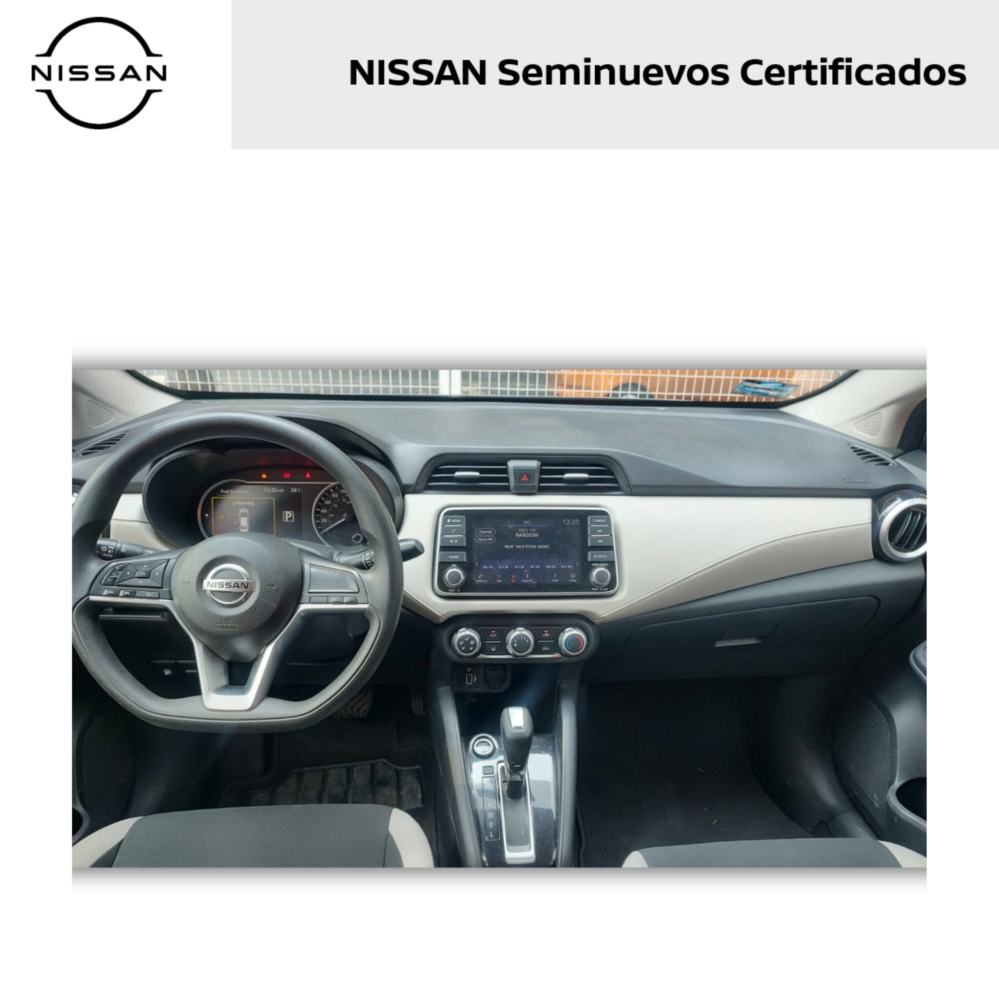 2020 Nissan VERSA 4 PTS ADVANCE AAC VE F NIEBLA RA-16CVT