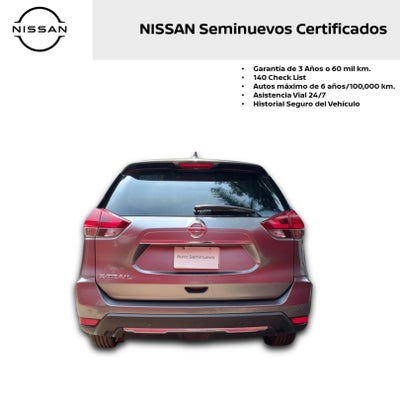 2022 Nissan X-TRAIL 5 PTS EXCLUSIVE CVT PIEL QCP GPS 5 PAS RA-19