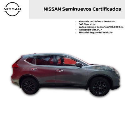 2022 Nissan X-TRAIL 5 PTS EXCLUSIVE CVT PIEL QCP GPS 5 PAS RA-19