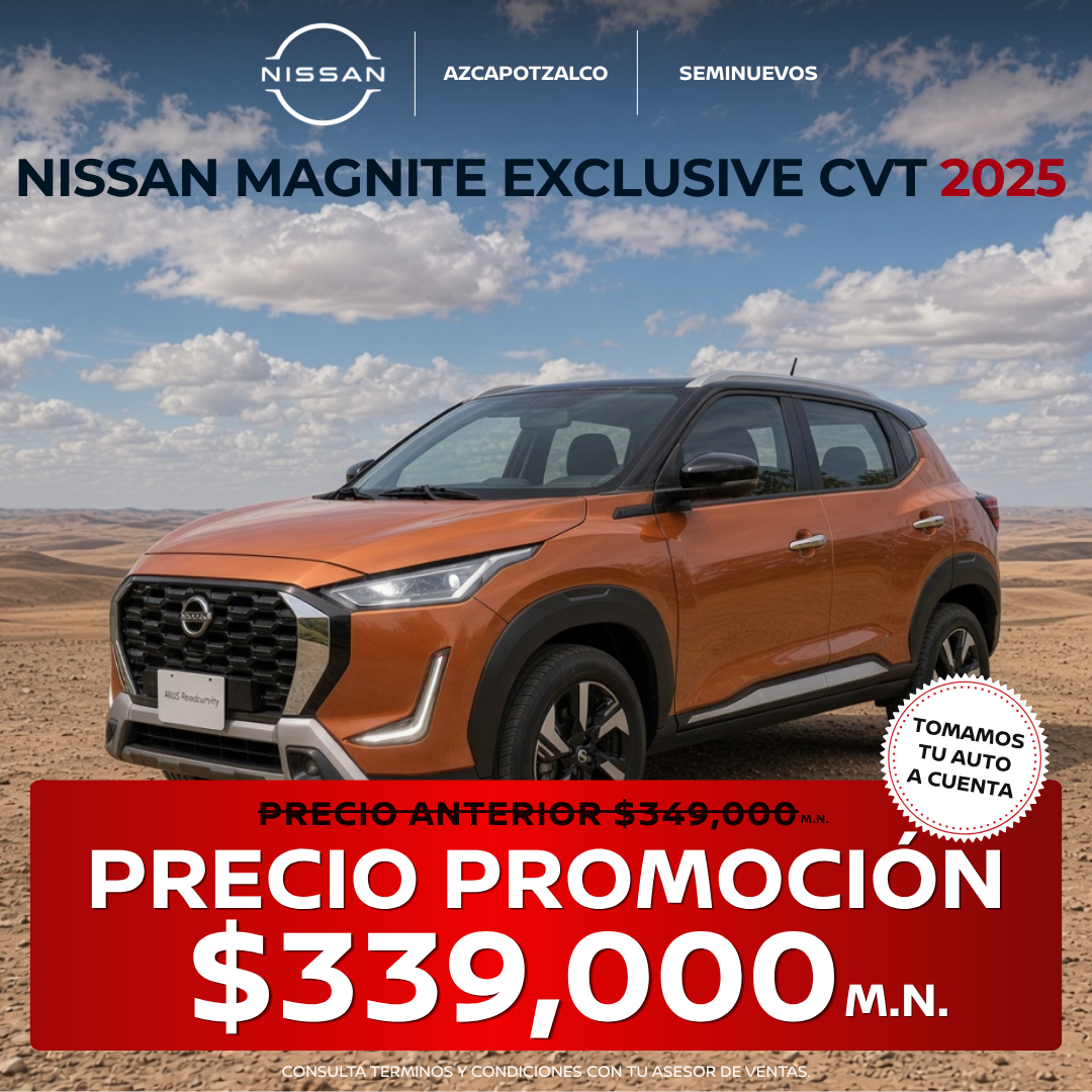 NISSAN MAGNITE EXCLUSIVE 2025
