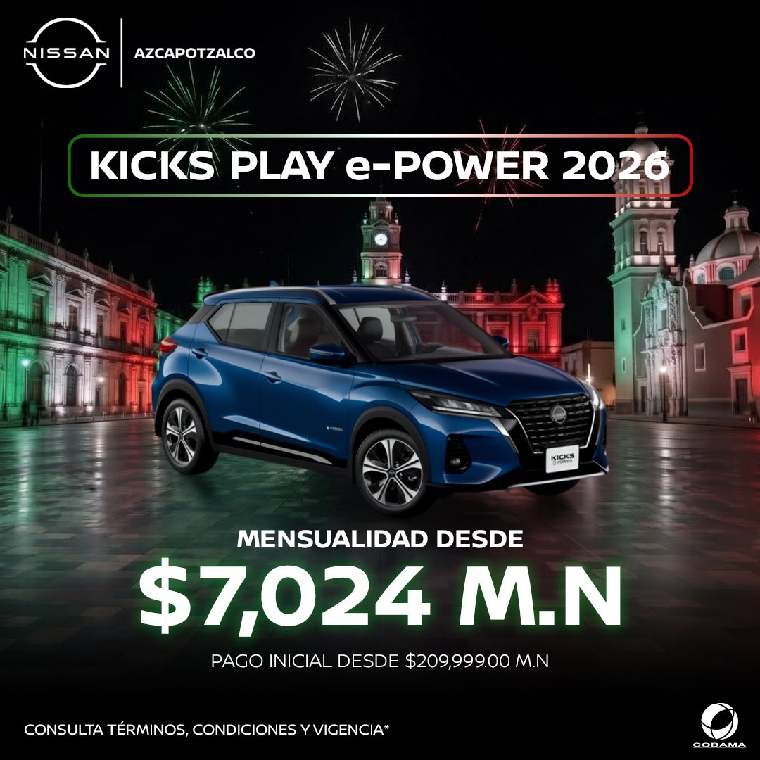 NISSAN - KICKS PLAY E-POWER 2026