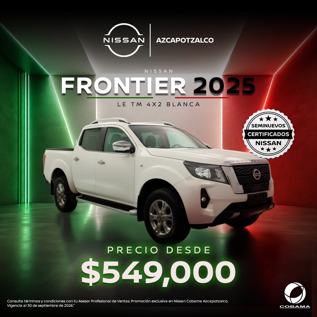 NISSAN - FRONTIER LE 4X2 - 2025